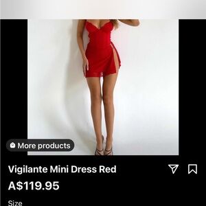 Red Mini Dress